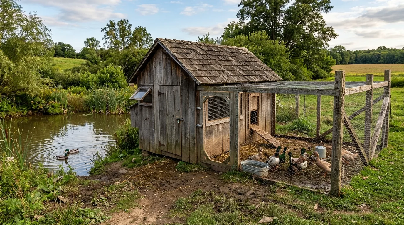 13 Duck Coop Ideas for Backyard Farming